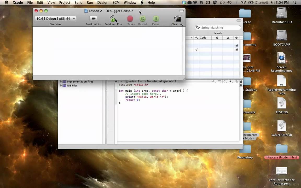 using eclipse for c++ on mac